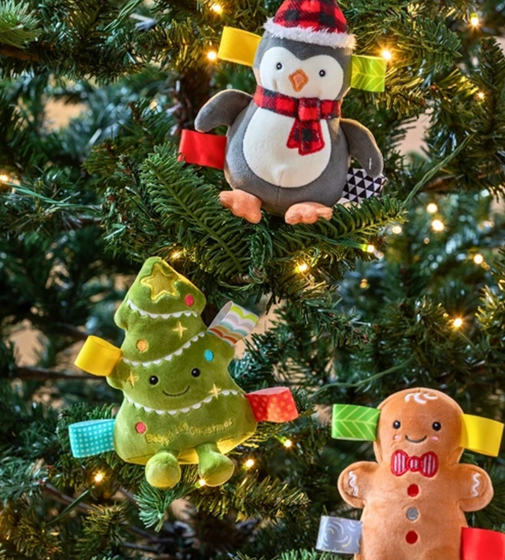 Taggies Merry Mingle Rattle | Gingerbread Man