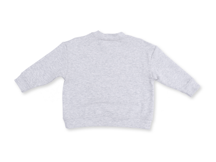 Grey Drop Sleeve Sweatshirt | Pumpkins