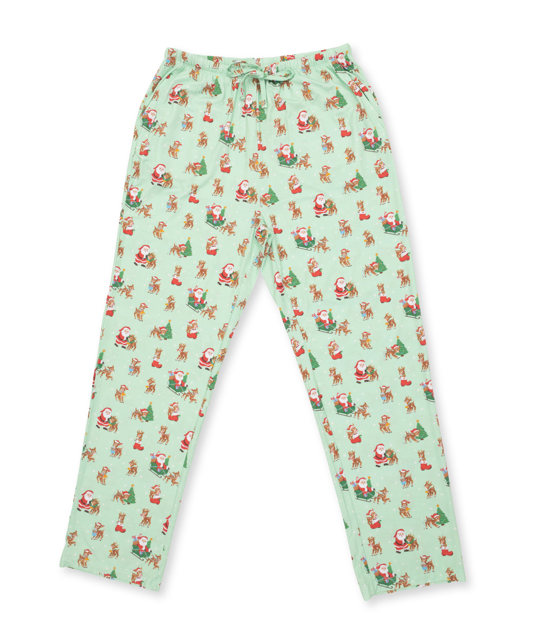 Adult Loungewear Pant | Vintage Reindeer &amp; Santa