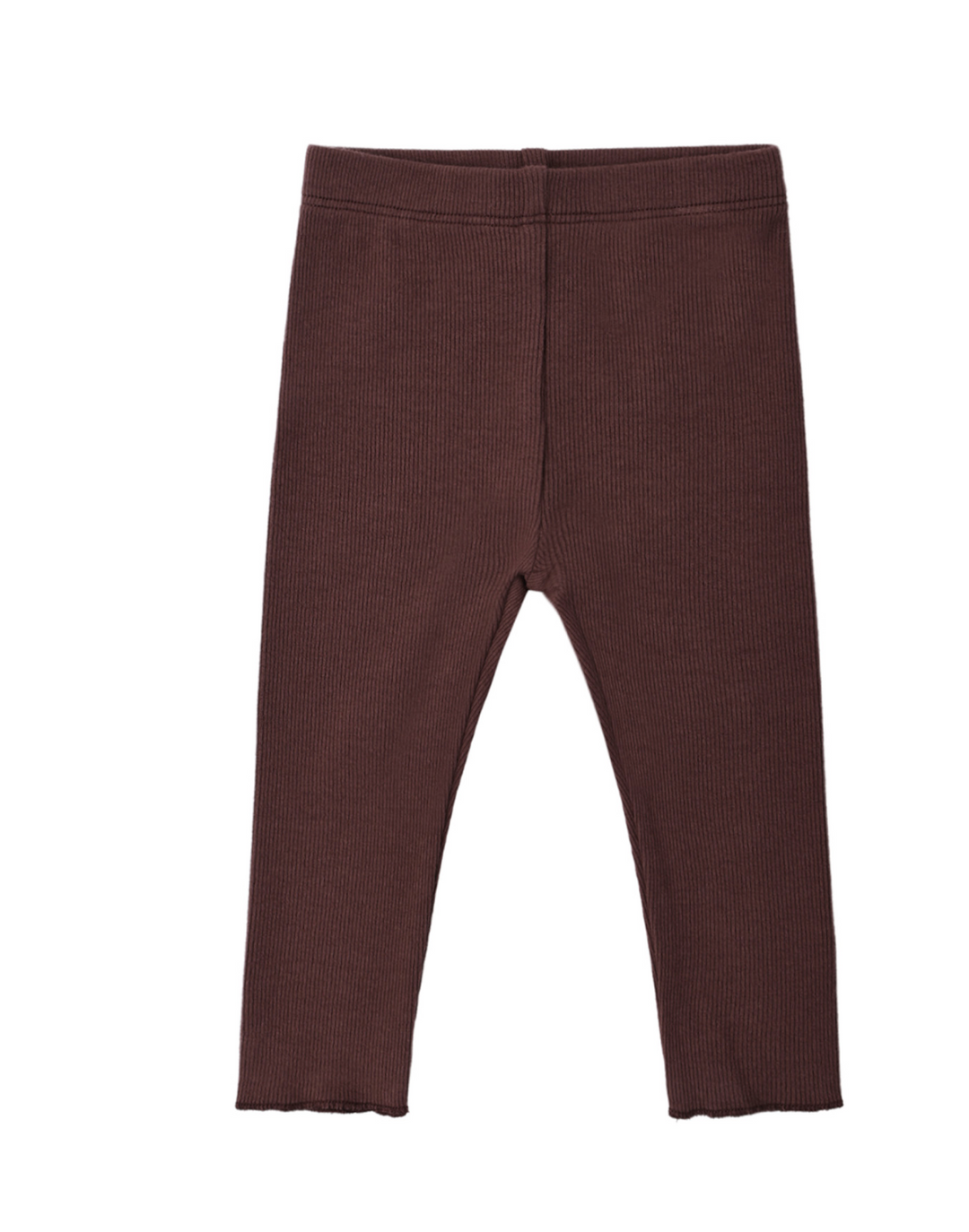 Ribbed Legging | Black Cherry