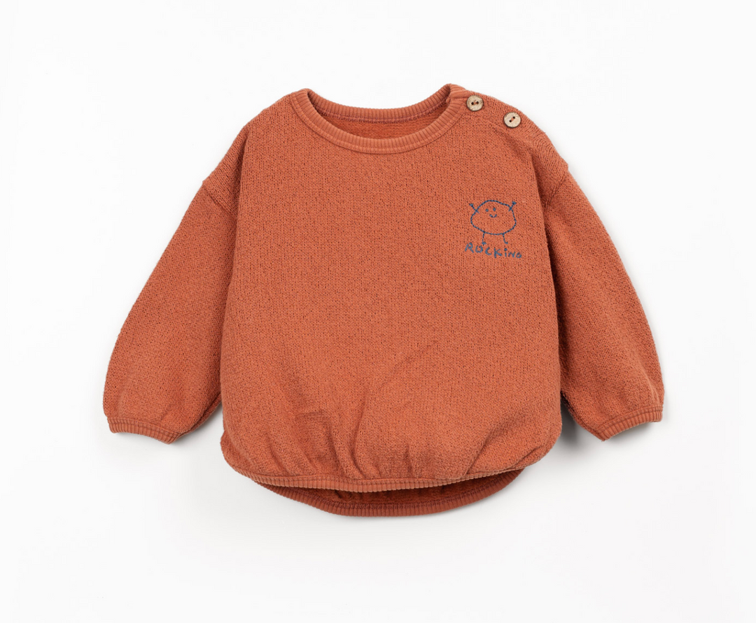 Rust Jersey Sweater