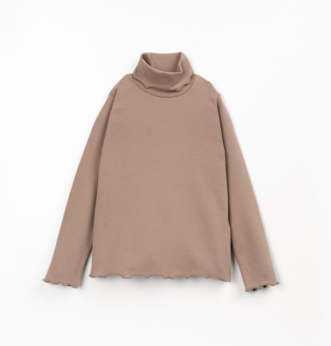 Brown Long Sleeve Turtleneck