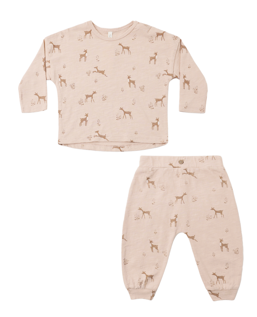 LS Tee + Pant Set | Fawns
