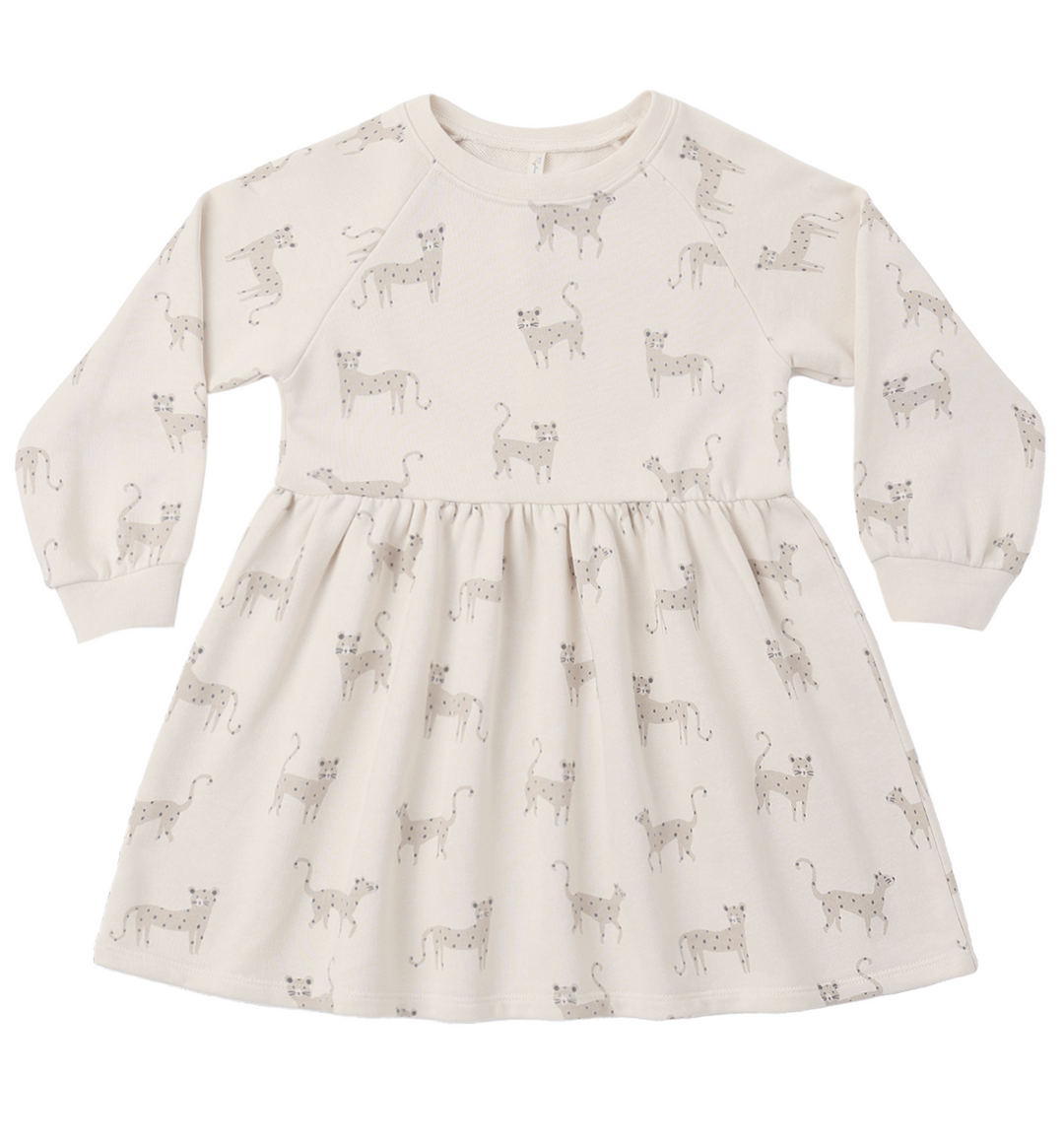 Raglan Dress | Leopards