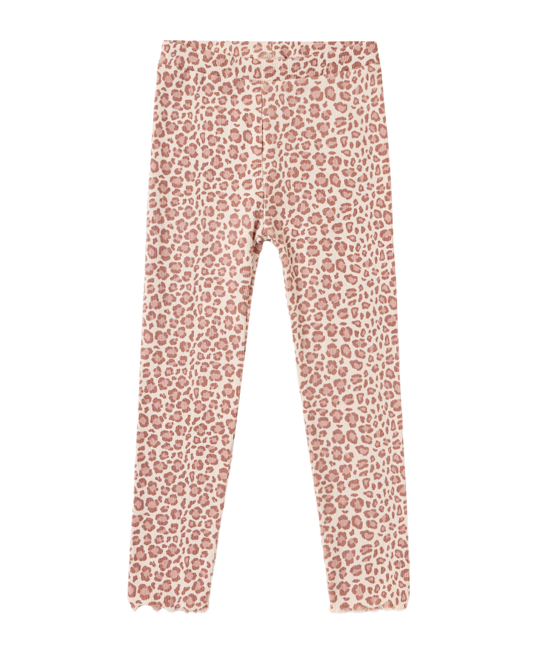 Coast Ribbed Legging | Pink Leopard
