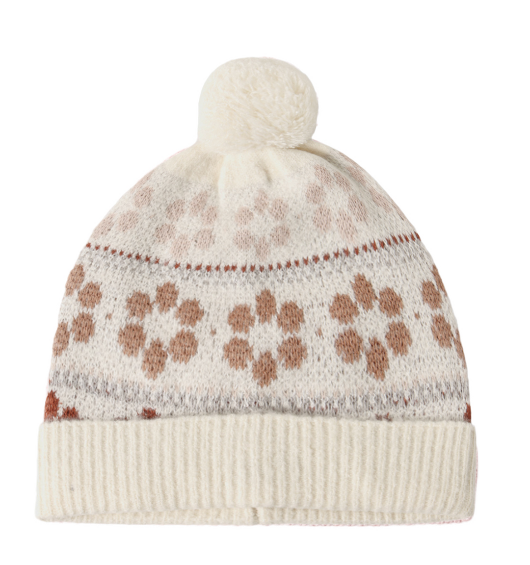 Beanie | Flower Fair Isle