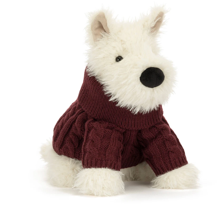 Munro Scottie Dog Winter Jumper Outfit