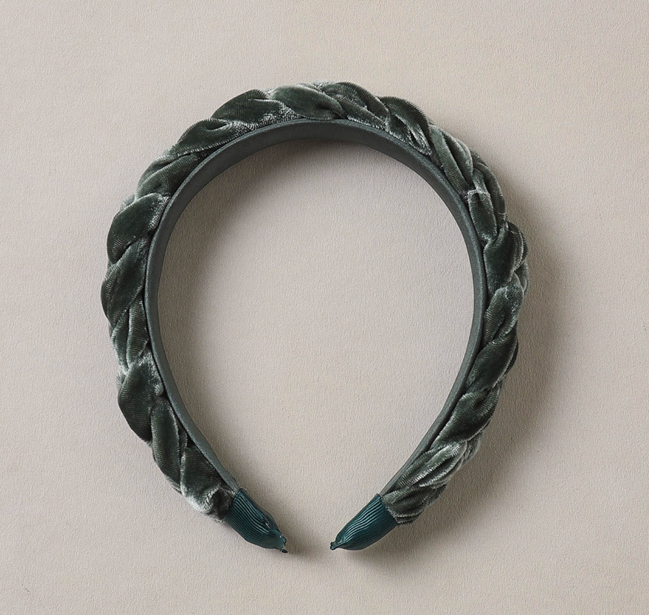 Braided Headband | Green