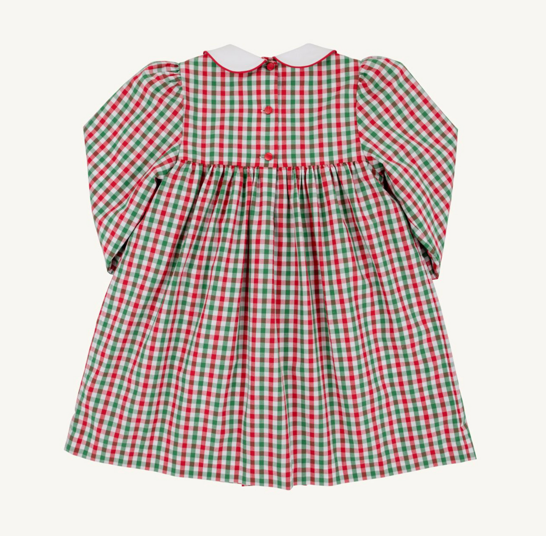 Della Marie Dress | Richmond Red &amp; Kiawah Kelly Green Gingham