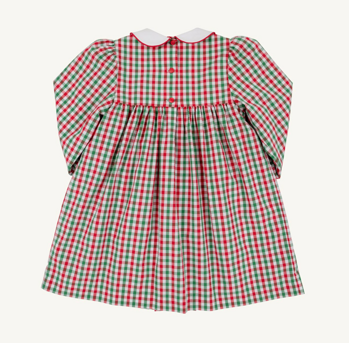 Della Marie Dress | Richmond Red &amp; Kiawah Kelly Green Gingham