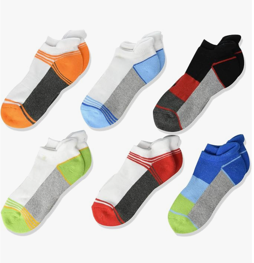 Sport Tab Low Cut 6 Pack | Multi | 01134