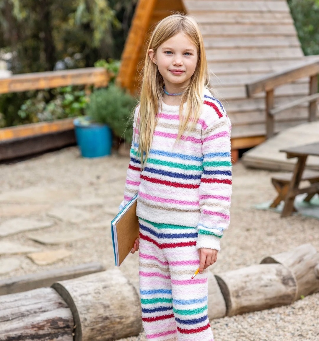 Coziest Multicolor Stripe Pant