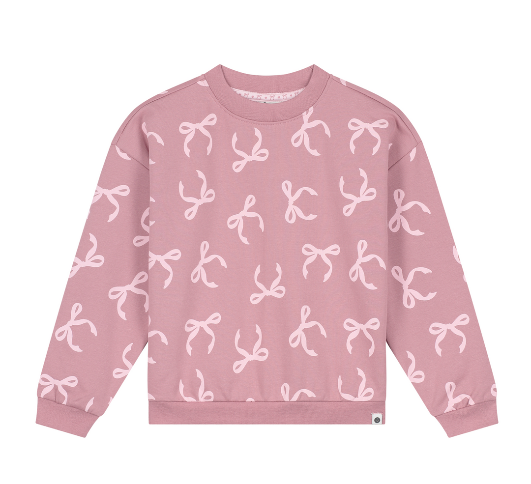 Girls Bow Sweater | Rosewood