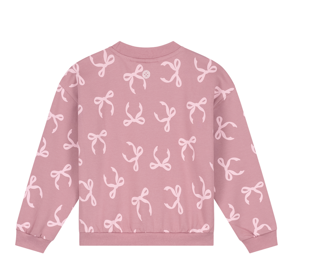 Girls Bow Sweater | Rosewood