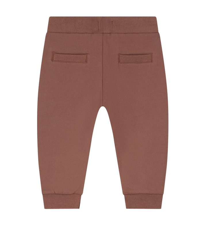 Baby Boy Wide Fit Sweatpants | Chocolate