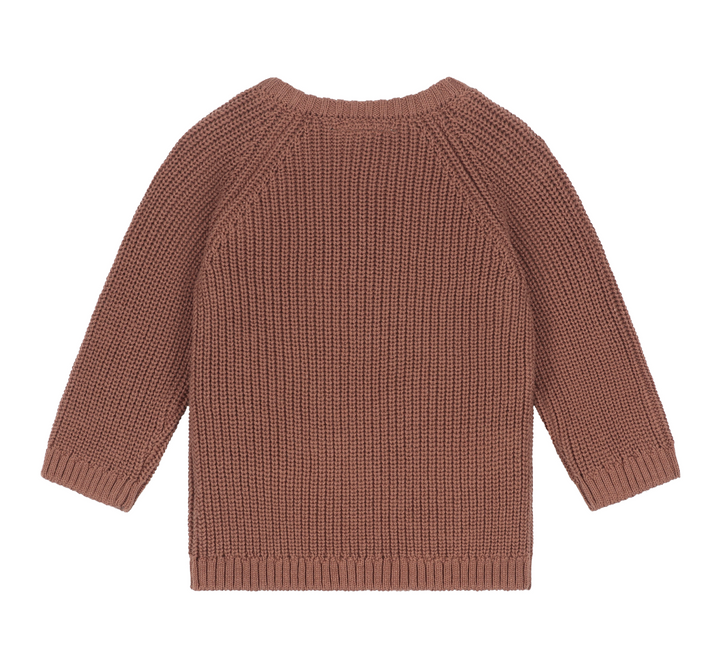 Baby Boy Pullover | Chocolate