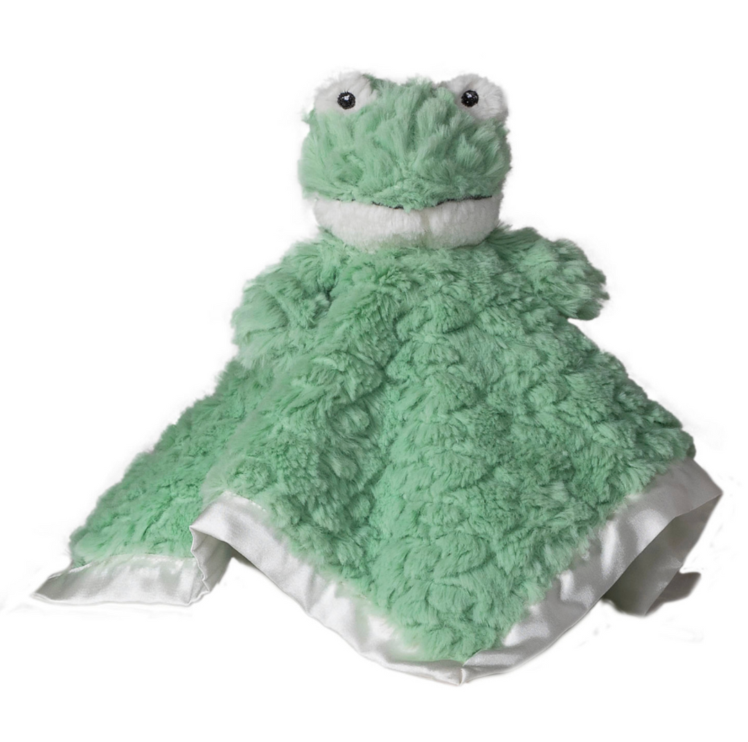 Putty Nursery Mint Frog Character Blanket