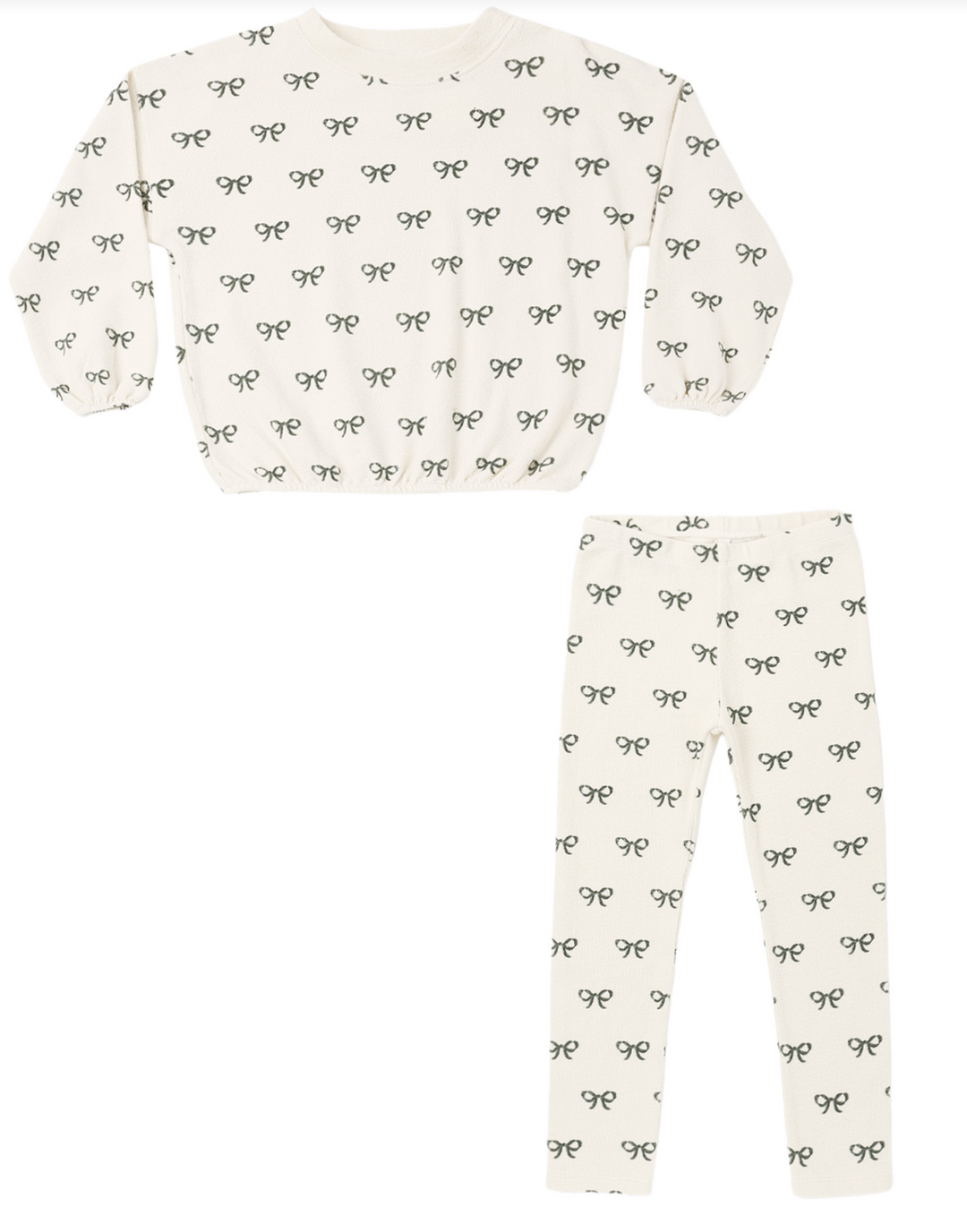 Spongey Knit Set | Evergreen Bows