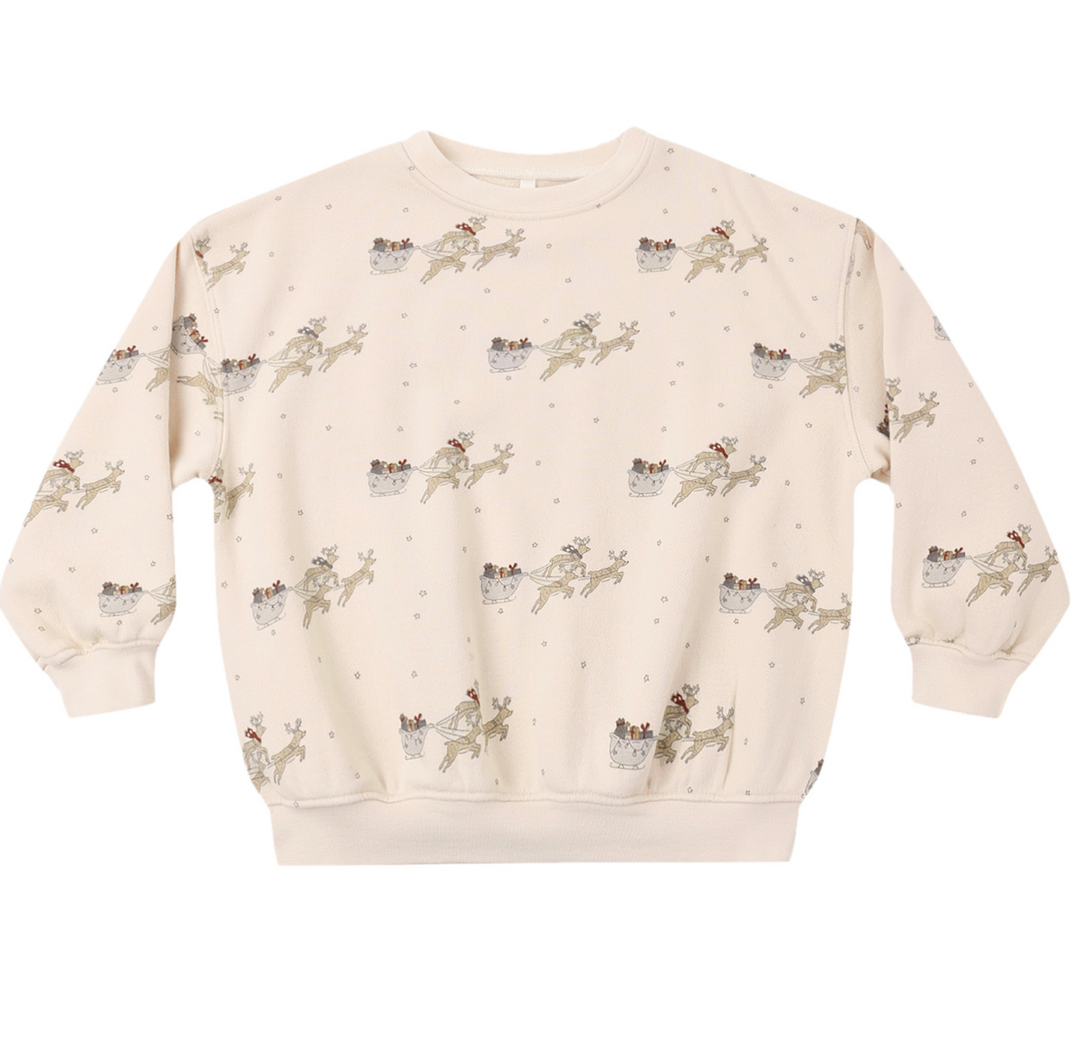Relaxed Sweatshirt | Reindeer