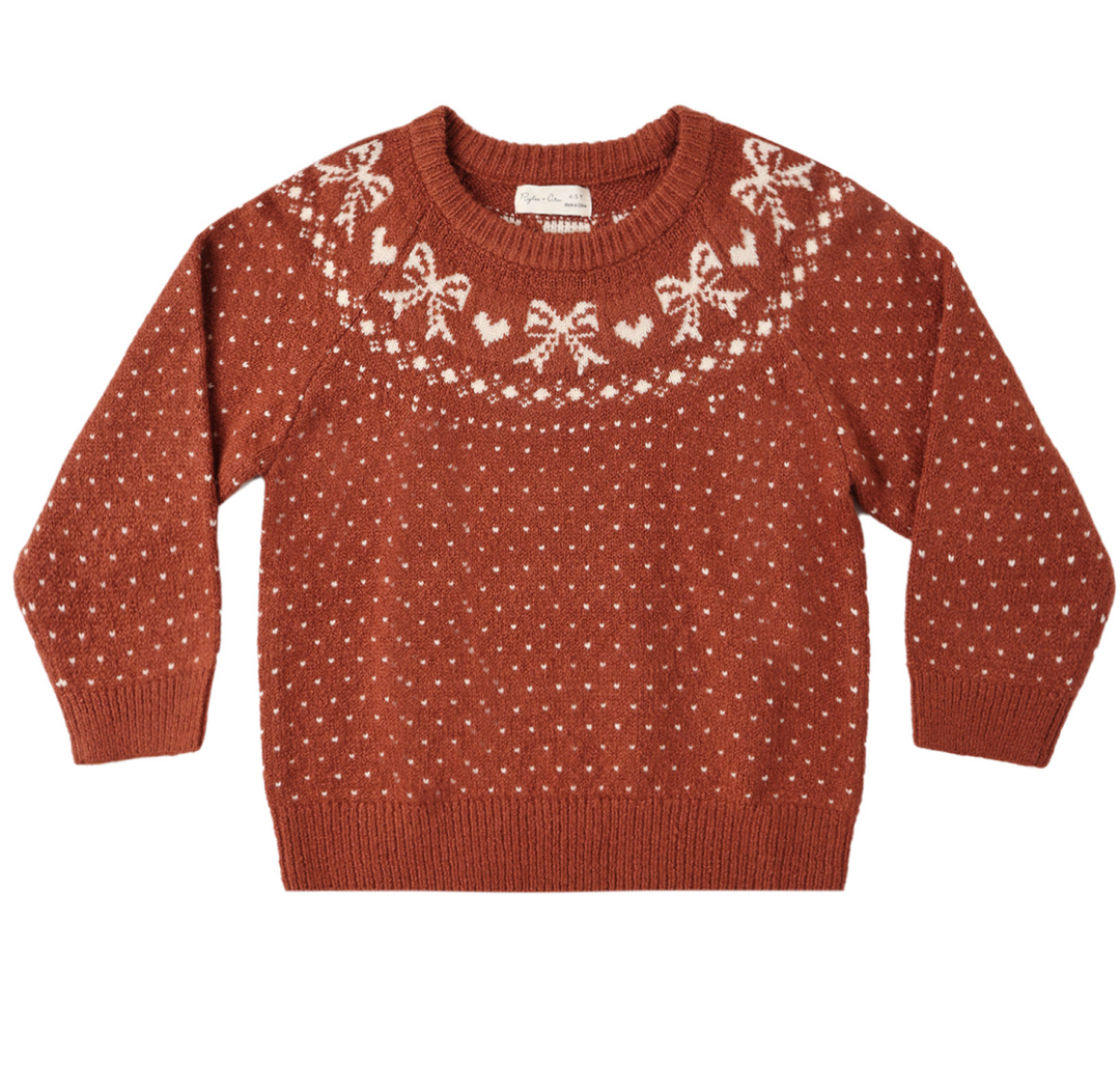 Fair Isle Sweater | Ruby