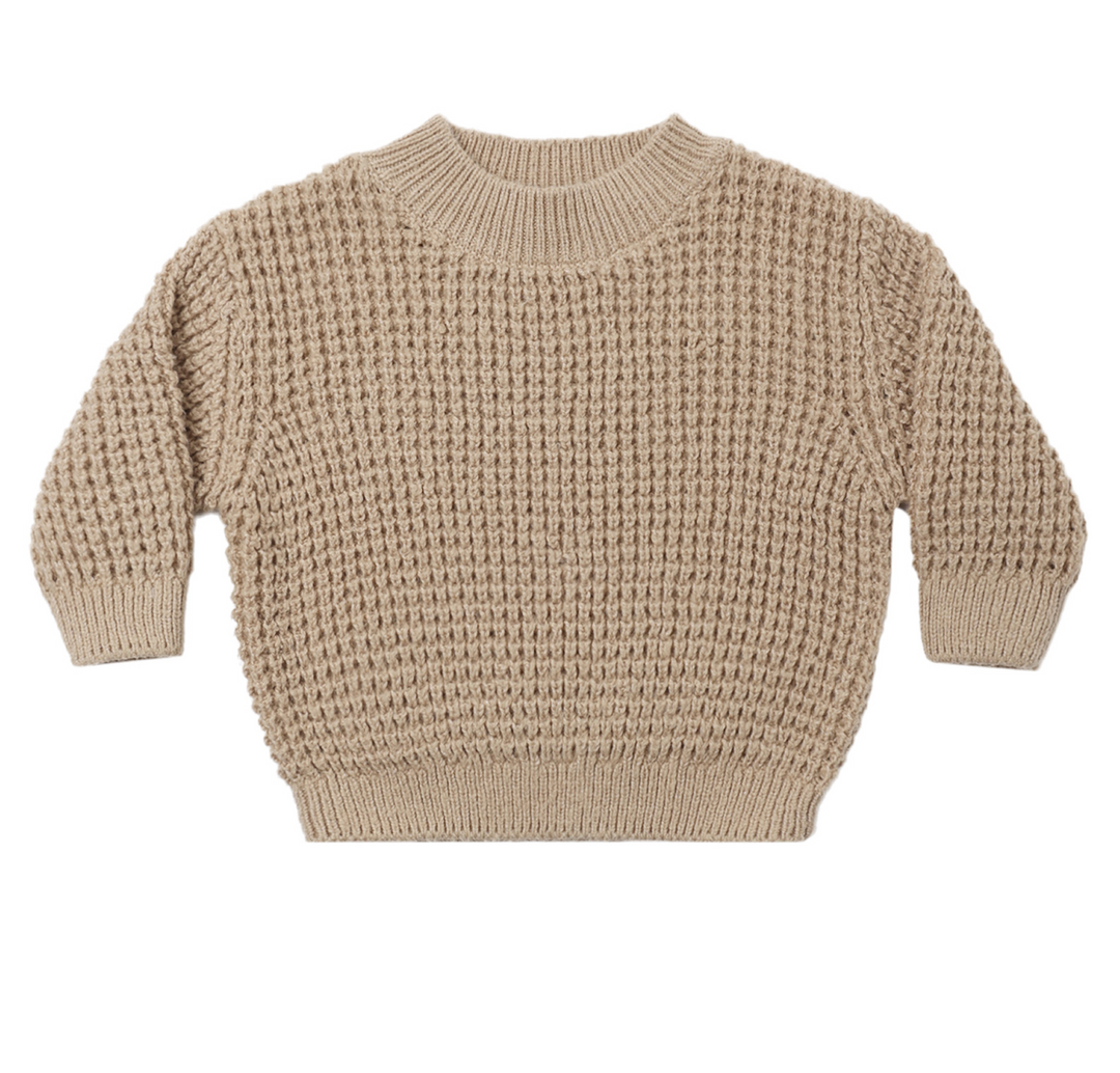 Chunky Knit Sweater | Heathered Latte