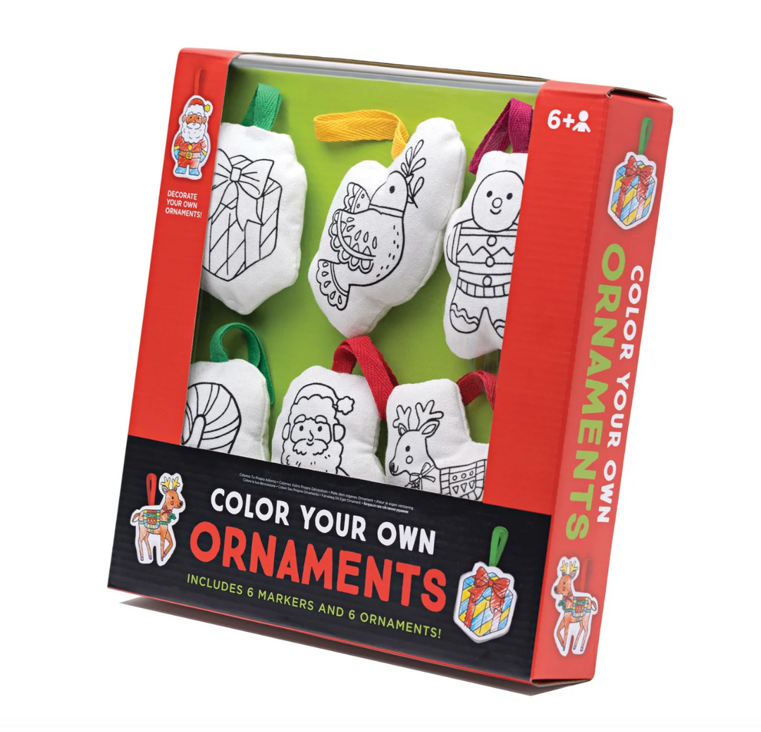 Color Your Own Christmas Ornament