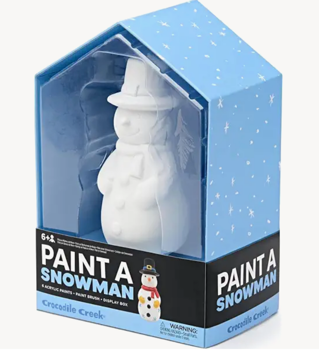 Paint a Ceramic Snowman