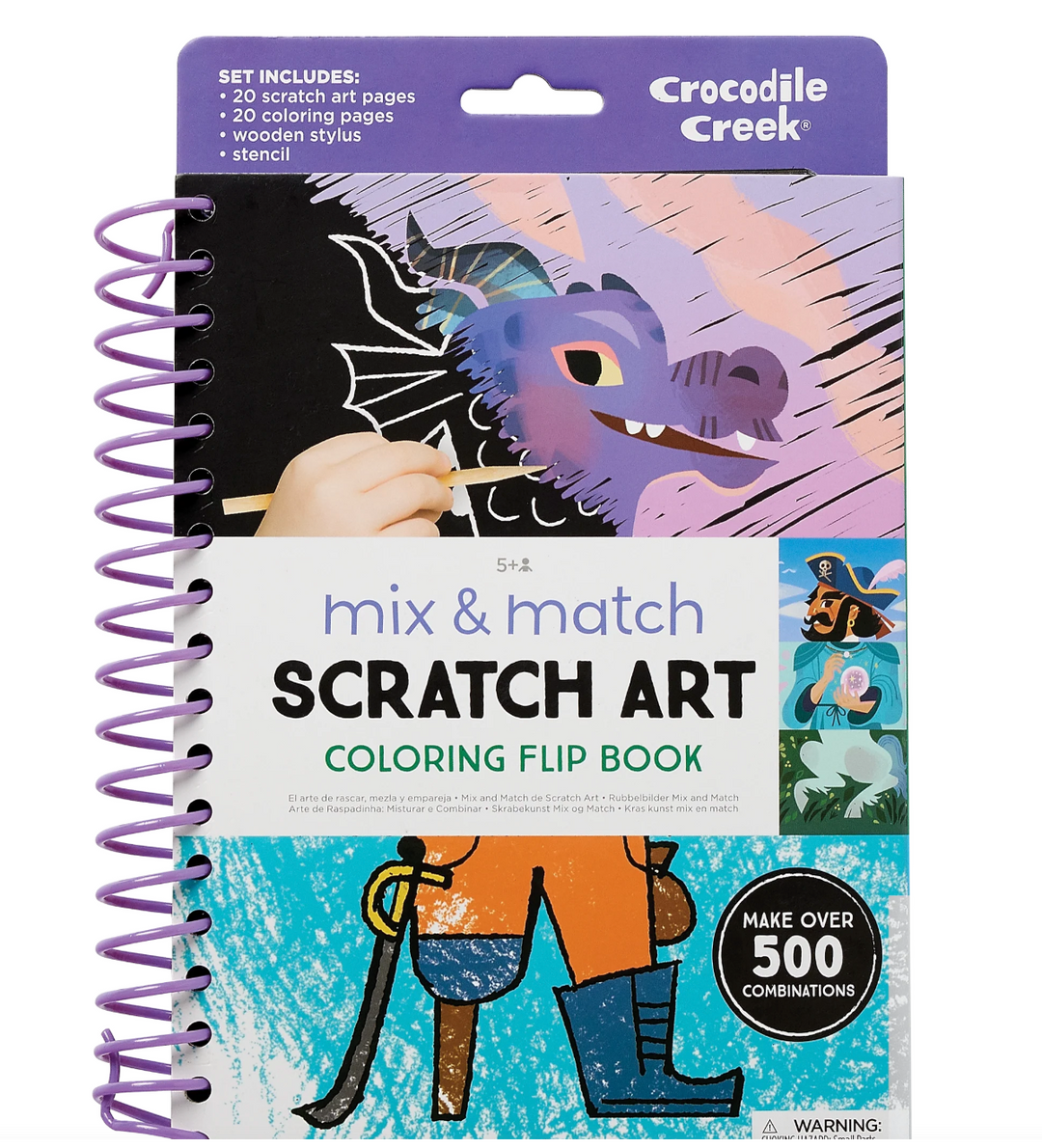 Scratch Art Flip Book | Fairytale Magic