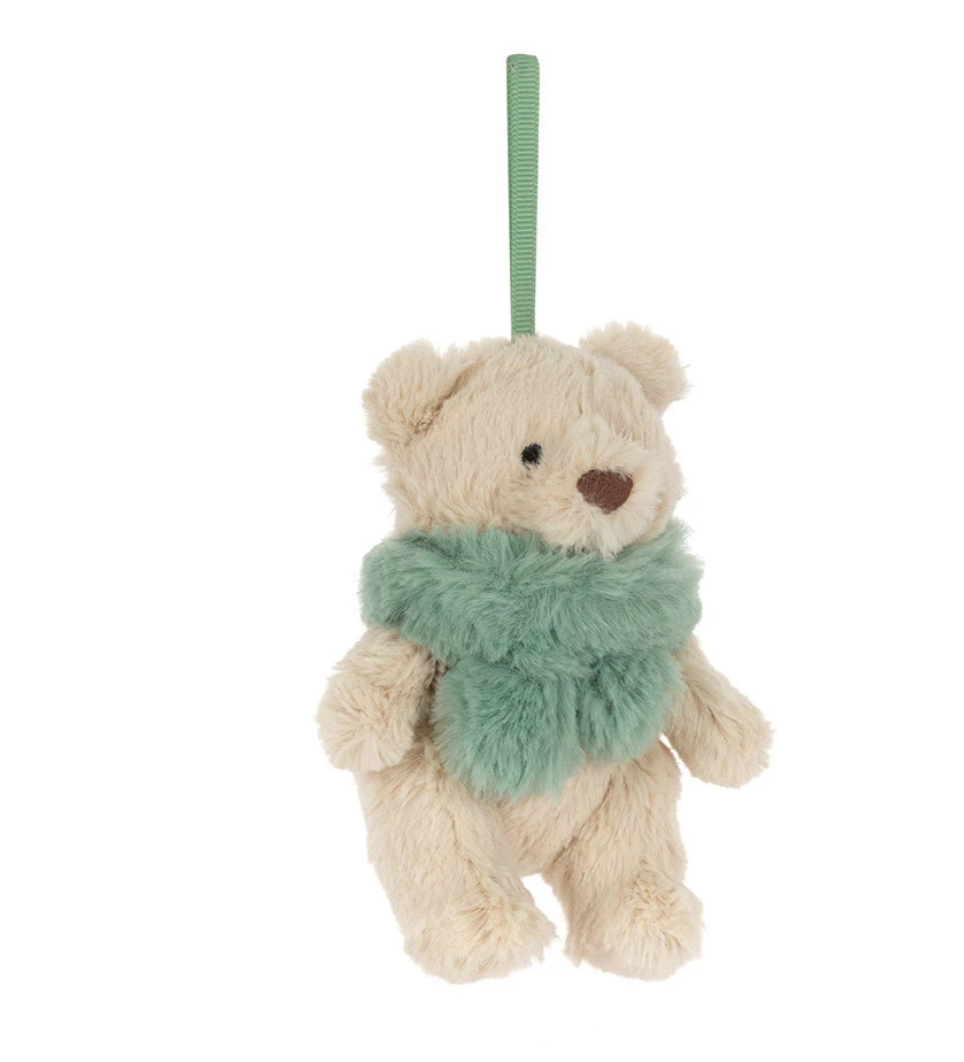 Bartholomew Bear Jr. Winter Warmer Decoration