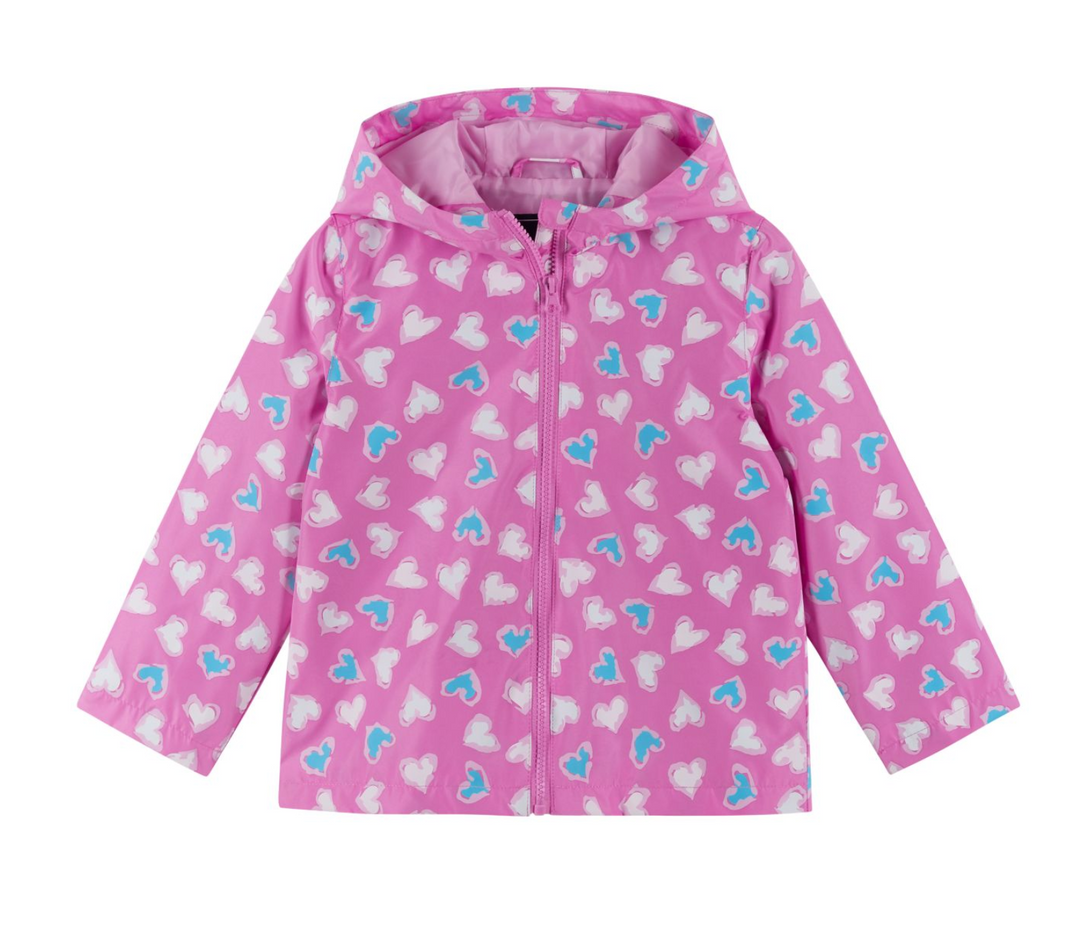 Pink Hearts Hooded Jacket