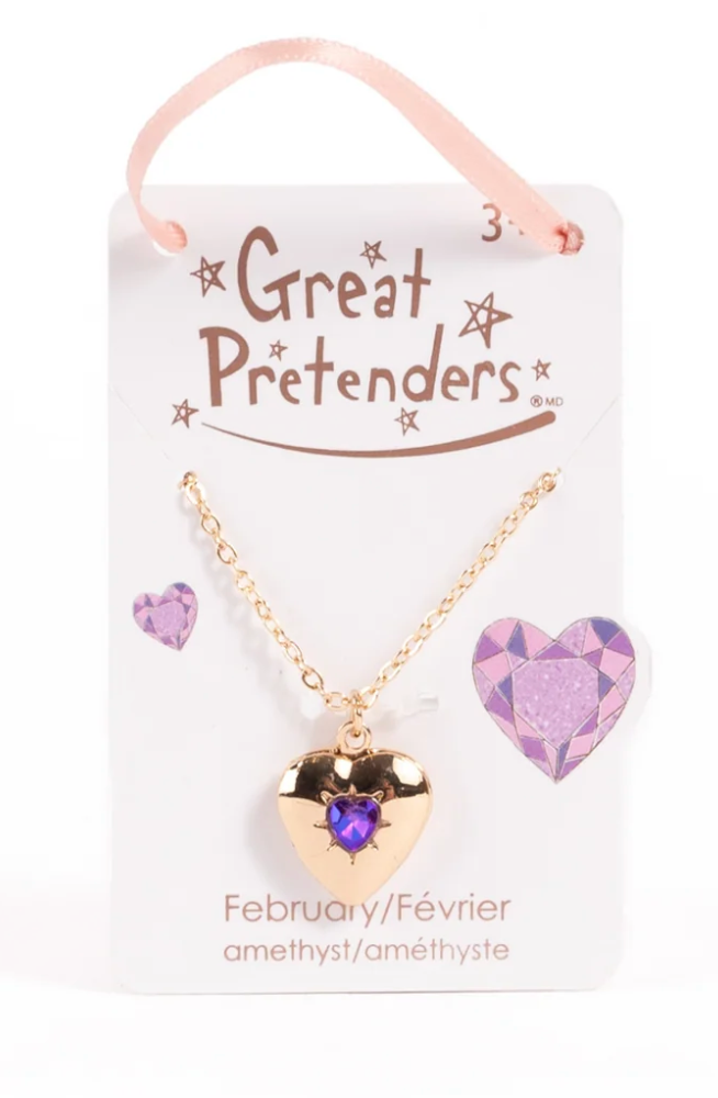 Birthstone Heart Locket