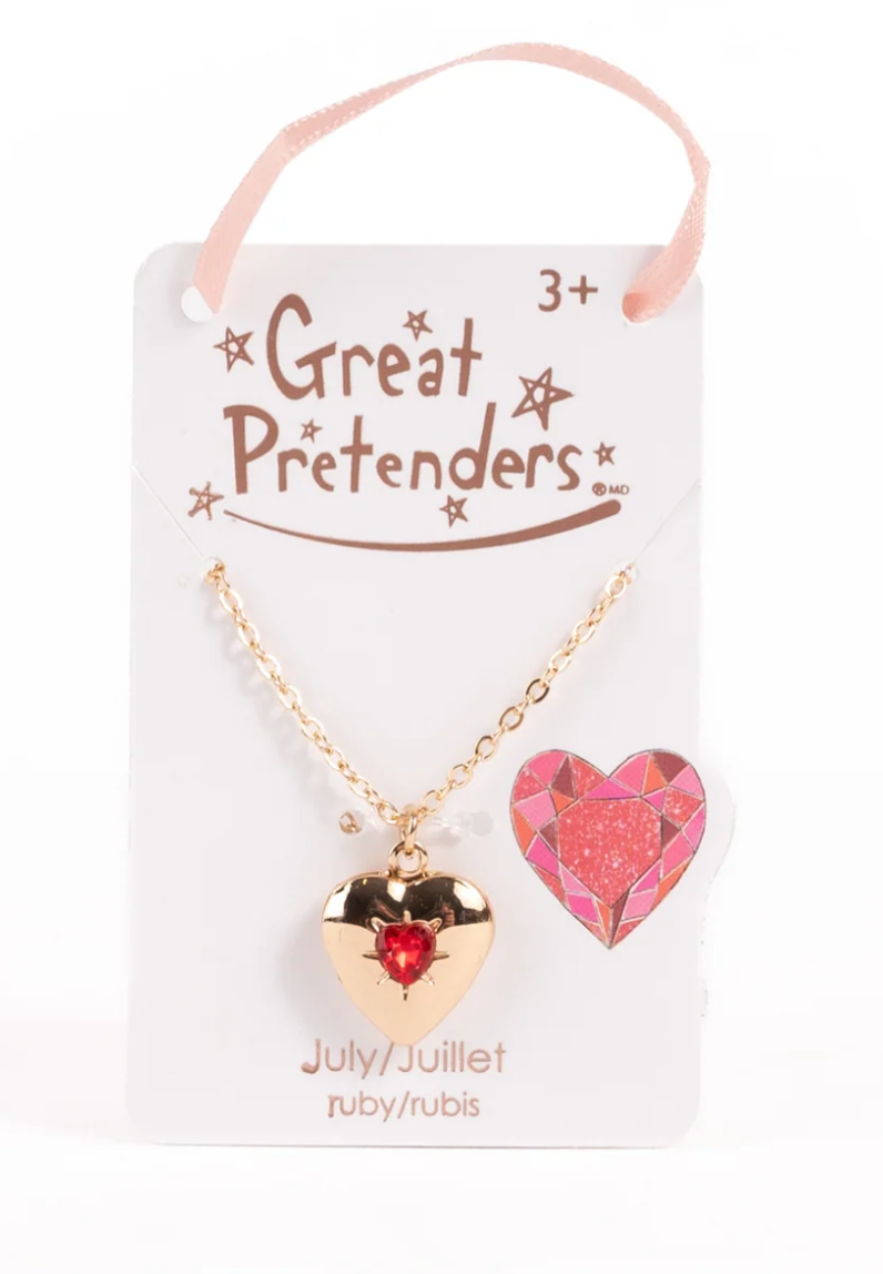 Birthstone Heart Locket