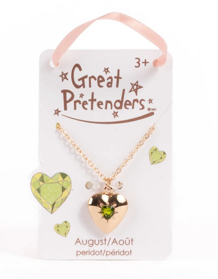 Birthstone Heart Locket