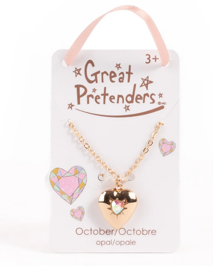 Birthstone Heart Locket