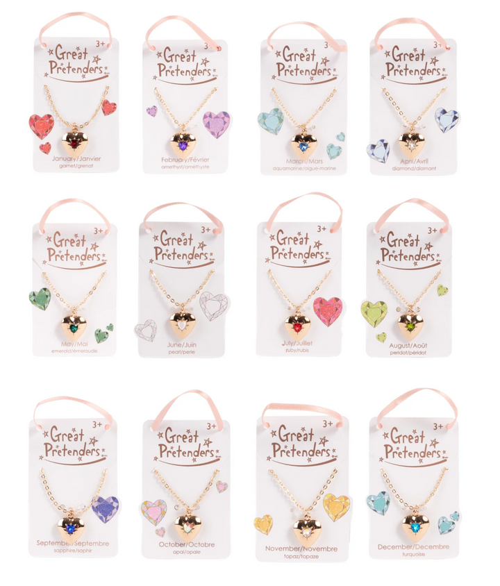 Birthstone Heart Locket