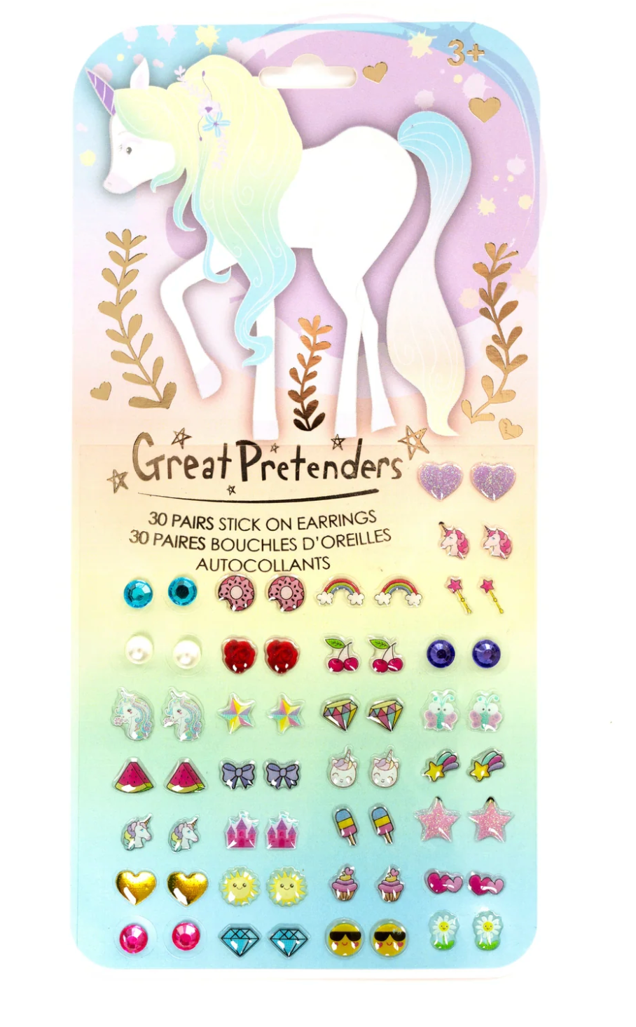 Whimsical Unicorn Sticker Earrings