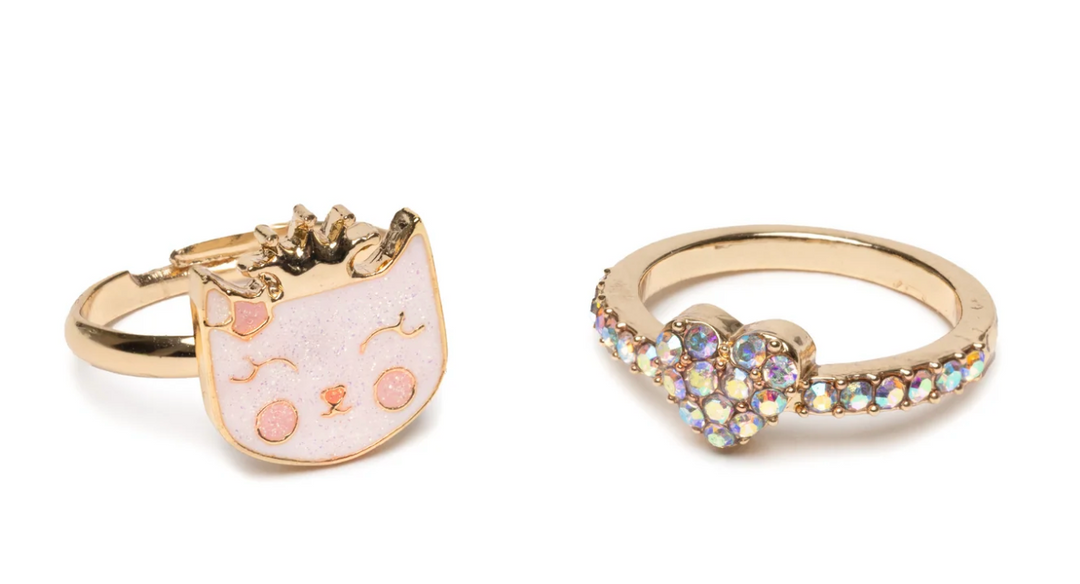 Boutique Kitty Love Ring Set