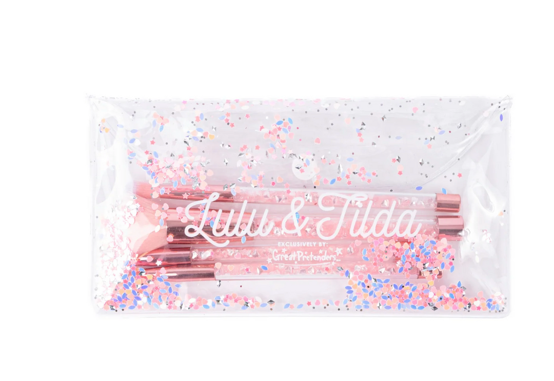 Glam Girl Glitter Brush Set w/Bag