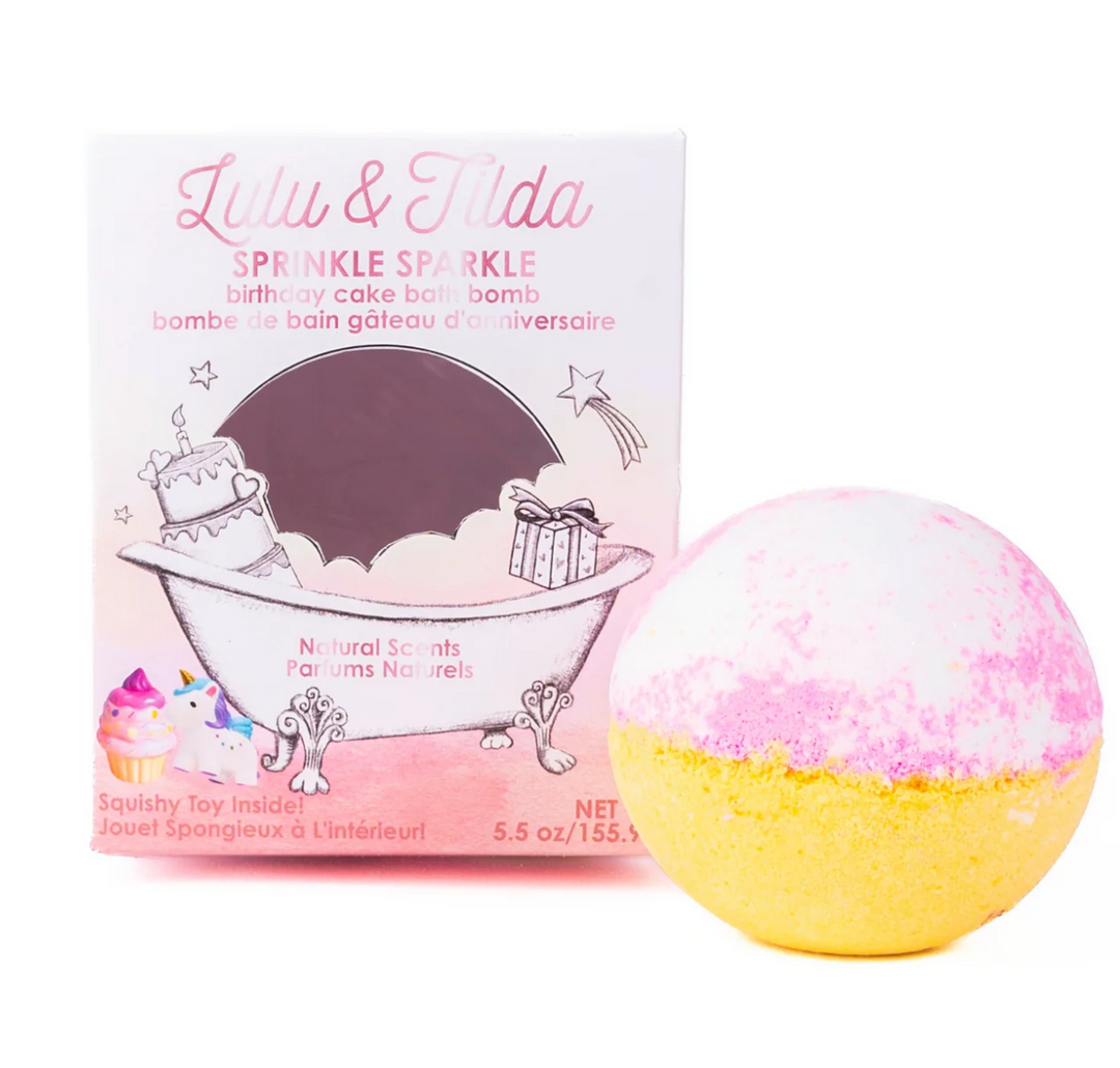Sprinkle Sparkle 5.5oz Bath Bomb