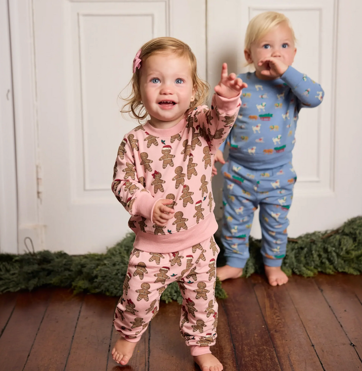 Baby Jax Jogger Set | Gingerbread Cookie