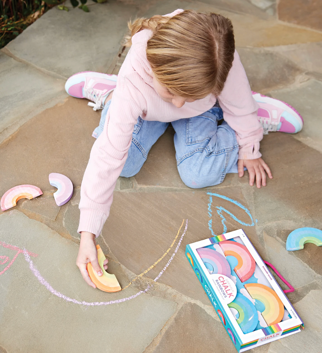 Rainbow Chalk Set