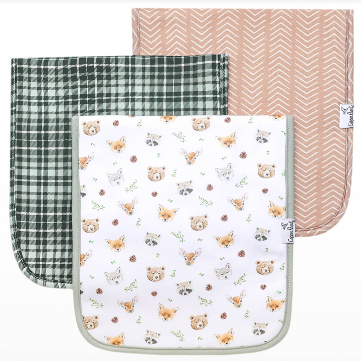 Copper Pearl Premium Burp Cloths