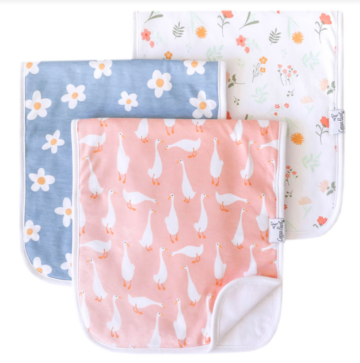 Copper Pearl Premium Burp Cloths