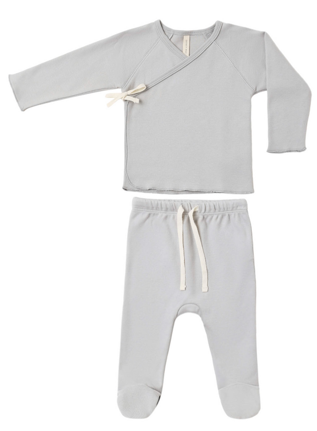 Wrap Top and Pant Set | Cloud