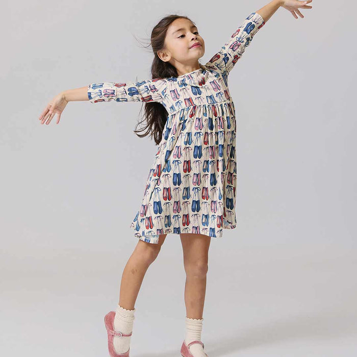 Organic Steph Dress | Ballet Slippers