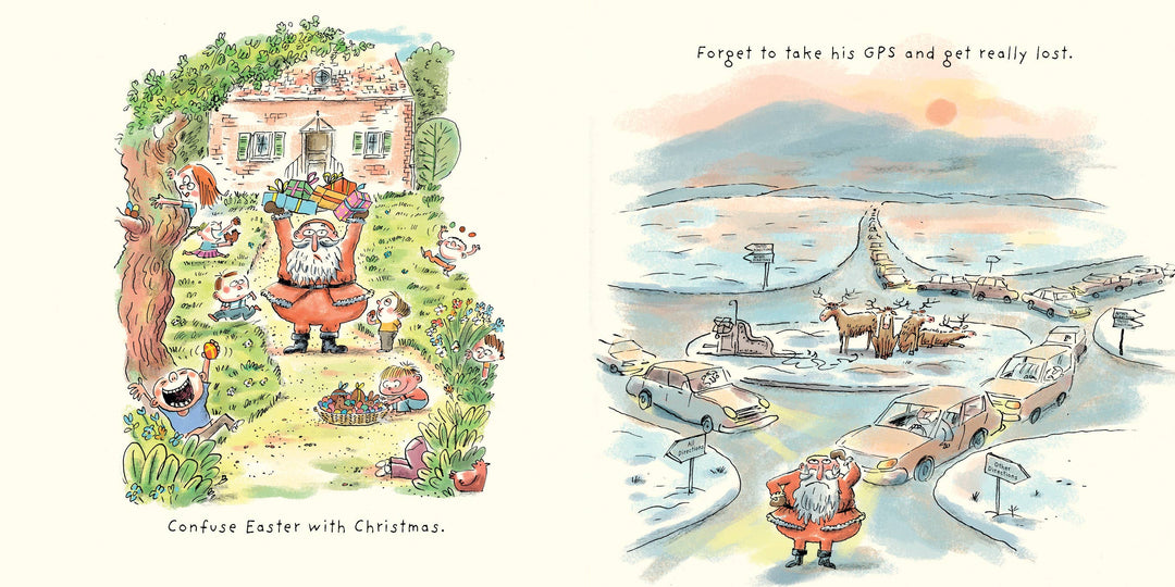 All the Things Santa Claus Will Never Do