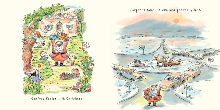 All the Things Santa Claus Will Never Do