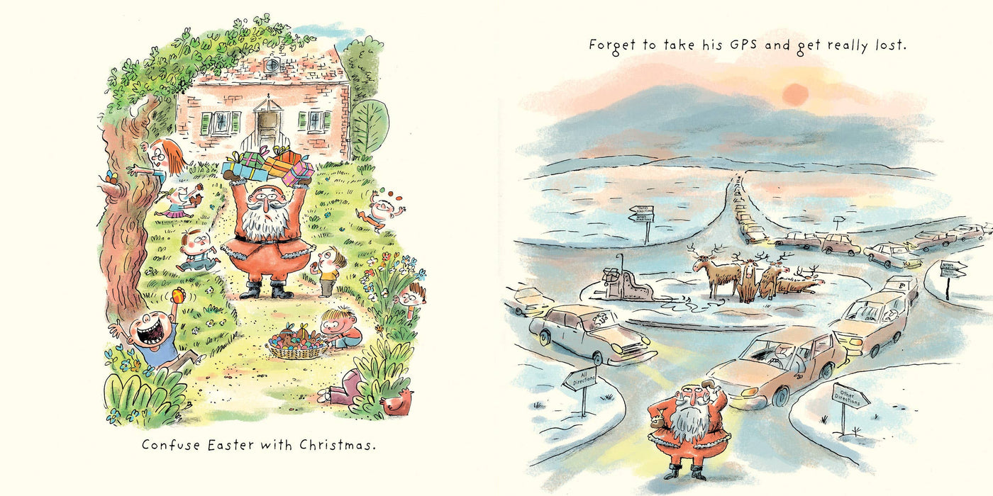All the Things Santa Claus Will Never Do