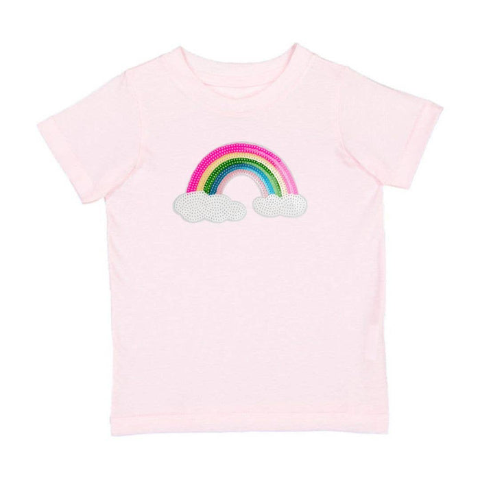 Ballet Rainbow Sequin Patch T-Shirt