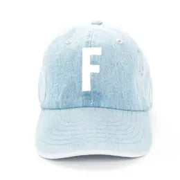 Denim Letter Baseball Hat (Baby: 0-12 Months)